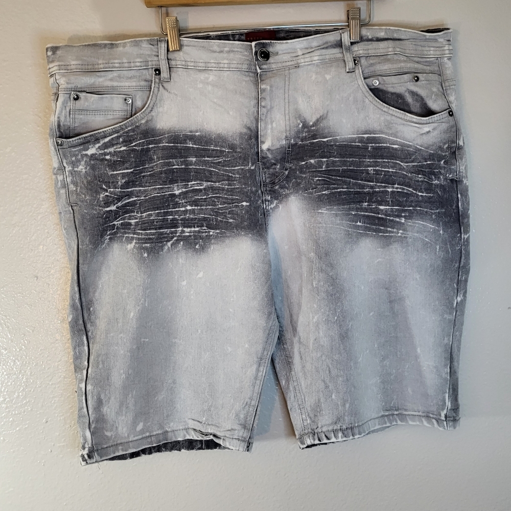 Truth Substance Common Sense Stretch Denim Jean Shorts